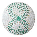 Столик с инкрустацией с перламутровым узором Eight варинант исполнения - 2 | Loft Concept в Перми