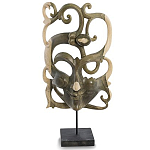 Маска ручной работы деревянная резная Mask Abstraction варинант исполнения - 1 | Loft Concept в Перми