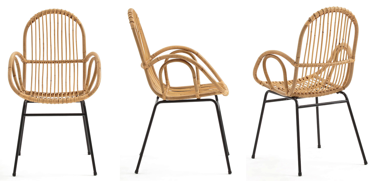 Стул Lucca Wicker Chair Стул Lucca Wicker Chair - Loft-Concept в Перми
