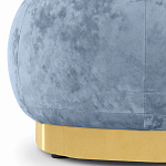 Длинный овальный пуф Ambrose Soft Oval Pouf варинант исполнения - 7 | Loft Concept в Перми