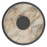 Бра круглое светодиодное с черной рамкой Stone Circle варинант исполнения - 1 | Loft Concept в Перми