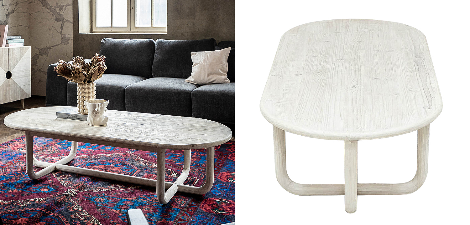 Кофейный стол Mathis Wood Coffee Table Кофейный стол Mathis Wood Coffee Table - Loft-Concept в Перми