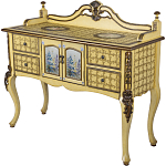 Комод деревянный Illustration of flowers варинант исполнения - 4 | Loft Concept в Перми