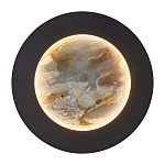 Бра в форме диска черного цвета Borders of Black варинант исполнения - 1 | Loft Concept в Перми