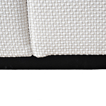 Дизайнерское кресло мягкое с обивкой из рогожки кремового цвета Decoration of Everything варинант исполнения - 3 | Loft Concept в Перми