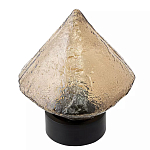 Настольный светильник с янтарным рельефным плафоном Lamp with Frozen Glass Effect варинант исполнения - 1 | Loft Concept в Перми