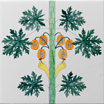 Плитка дизайнерская с рисунком Бритва варинант исполнения - 2 | Loft Concept в Перми