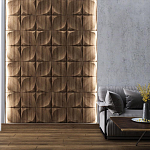 Гипсовая 3D панель с принтографией PM-22 варинант исполнения - 5 | Loft Concept в Перми