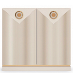 Комод с фактурными дверцами Satin Furniture варинант исполнения - 4 | Loft Concept в Перми