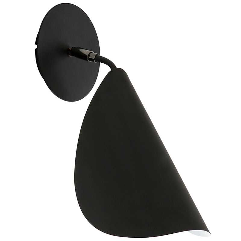 Бра с поворотным плафоном Aracea Black Wall Lamp Черный Бра с поворотным плафоном Aracea Black Wall Lamp Черный в Перми | Loft Concept