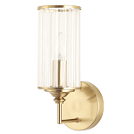 Бра с цилиндрическим рифленым стеклянным плафоном Jeanette варинант исполнения - 3 | Loft Concept в Перми