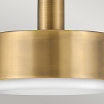 Подвесной светильник цилиндрический с белым плафоном Hinkley варинант исполнения - 10 | Loft Concept в Перми