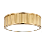 Потолочный светильник с гофрированным абажуром цвета латунь Millennium варинант исполнения - 1 | Loft Concept в Перми