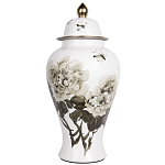 Декоративная ваза с крышкой Flowers in Pots варинант исполнения - 1 | Loft Concept в Перми