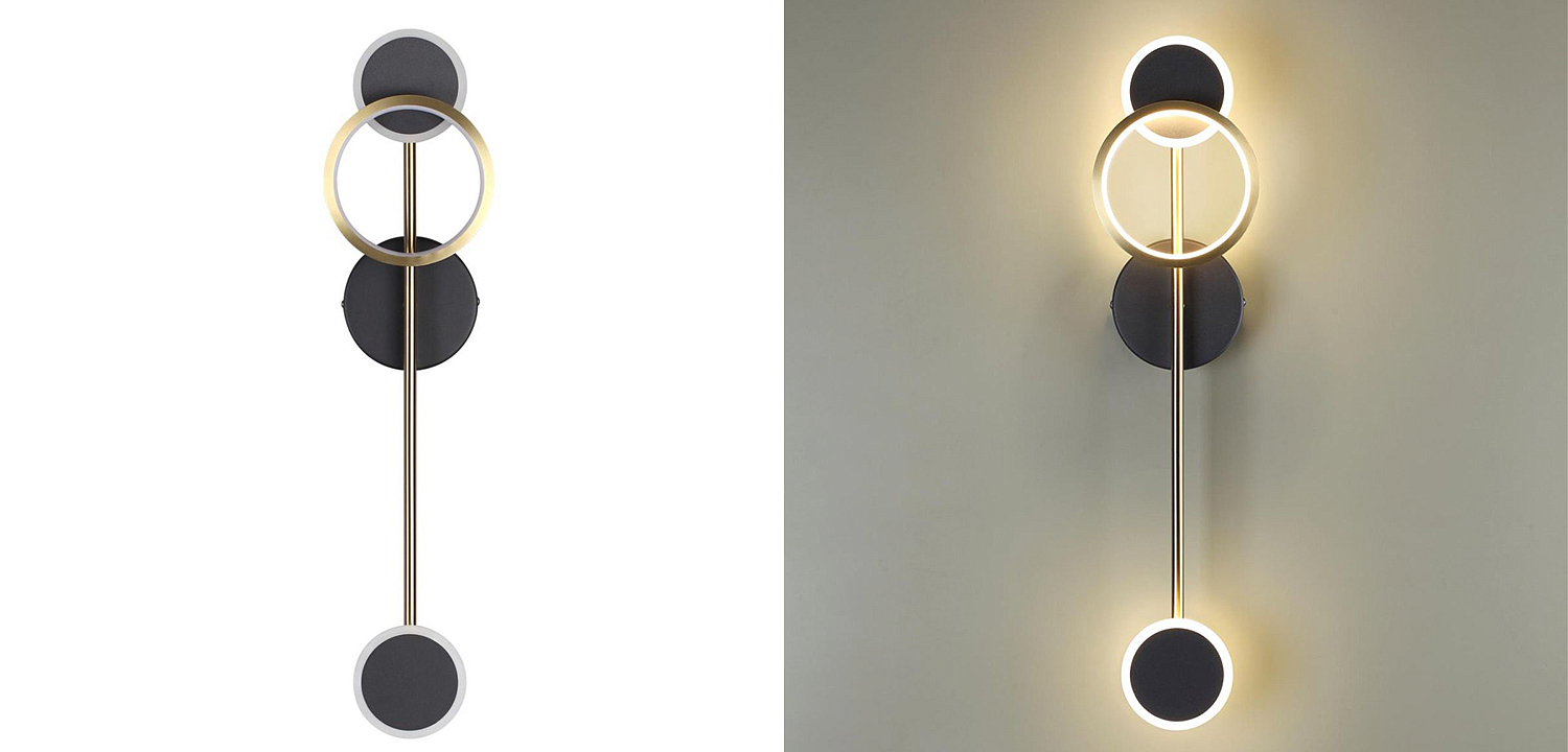 Бра Bendik Gold Ring Wall lamp A Бра Bendik Gold Ring Wall lamp A - Loft-Concept в Перми