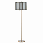 Торшер с абажуром из панелей белого молочного стекла Stunned by Light варинант исполнения - 2 | Loft Concept в Перми