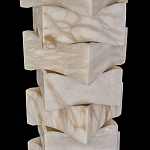 Торшер из натурального камня Stone Constructor варинант исполнения - 3 | Loft Concept в Перми