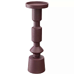 Подсвечник фигурный сливовый Bright Accent 35 см варинант исполнения - 1 | Loft Concept в Перми