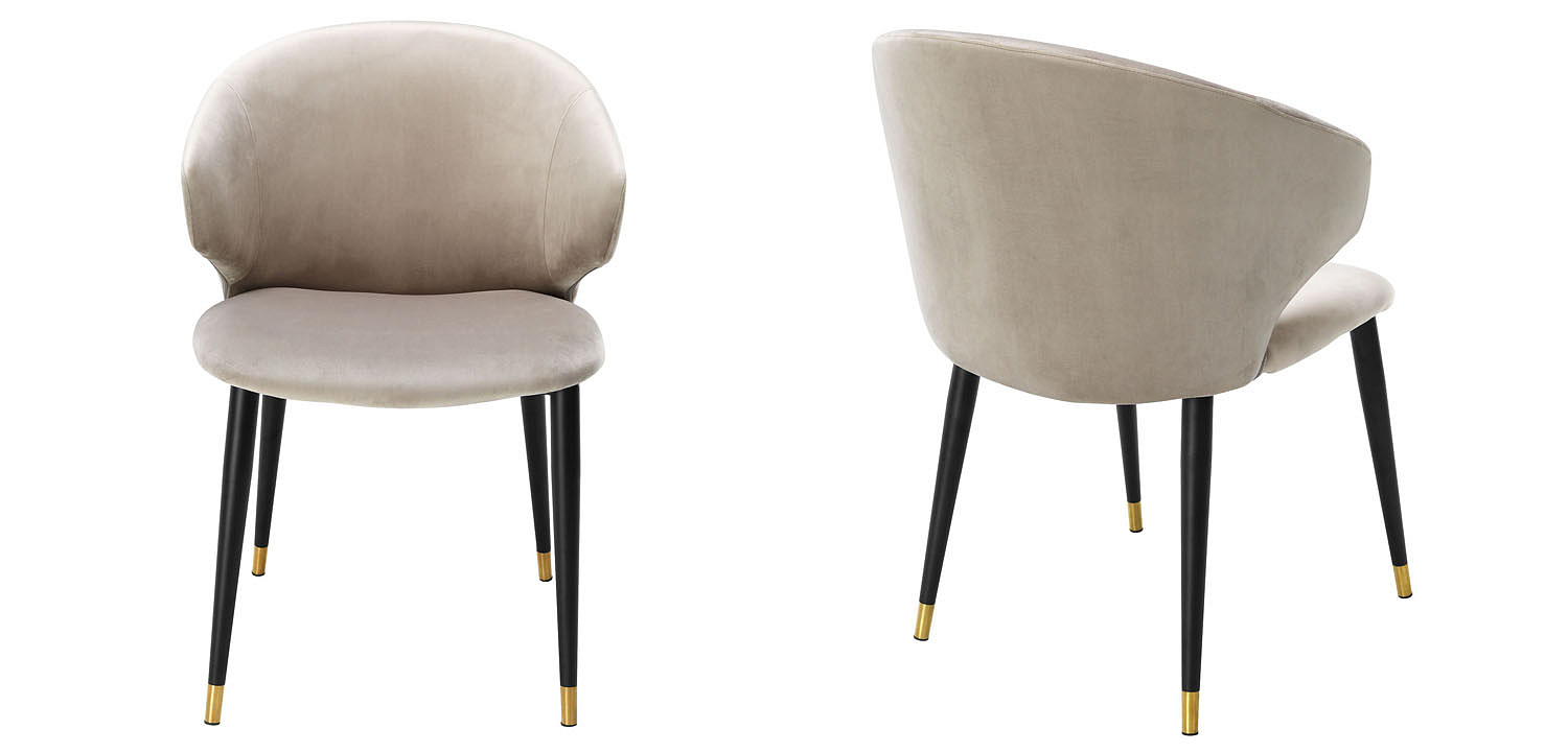 Стул Eichholtz DINING CHAIR VOLANTE beige Стул Eichholtz DINING CHAIR VOLANTE beige - Loft-Concept в Перми
