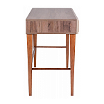 Стол письменный из массива бука с 2-мя ящиками бежевый Wenge Light варинант исполнения - 2 | Loft Concept в Перми