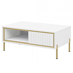 Стол журнальный белый глянцевый Antique Order варинант исполнения - 1 | Loft Concept в Перми