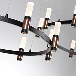 Люстра подвесная с цилиндрическими плафонами на двух круглых подвесах  Arnaut Light варинант исполнения - 5 | Loft Concept в Перми