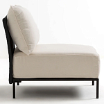 Уличное кресло Alaric Armchair Black варинант исполнения - 3 | Loft Concept в Перми