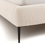 Кровать с обивкой букле Wanda Boucle Bed варинант исполнения - 6 | Loft Concept в Перми