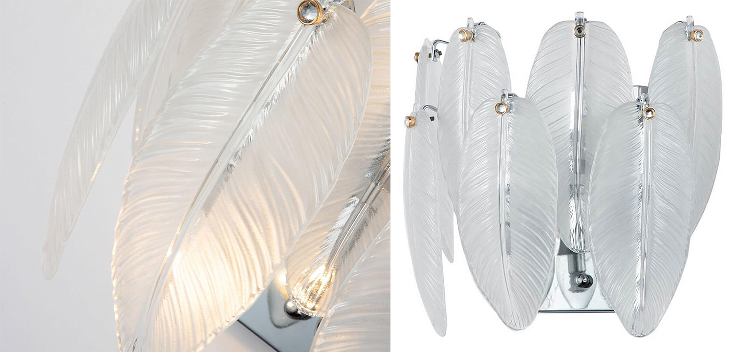 Бра Bud Petals Wall Lamp Chrome Бра Bud Petals Wall Lamp Chrome - Loft-Concept в Перми
