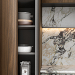 Кухонный гарнитур из натурального камня и дерева INTERSECTION Dada Engenereed Kitchen варинант исполнения - 20 | Loft Concept в Перми