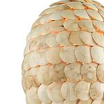 Подвесной светильник с каскадом из круглых декоративных элементов Texture Discs варинант исполнения - 1 | Loft Concept в Перми