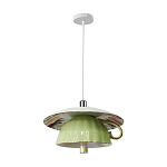 Подвесные светильники в виде чаши с цветочным блюдцем Flower Reversal варинант исполнения - 4 | Loft Concept в Перми