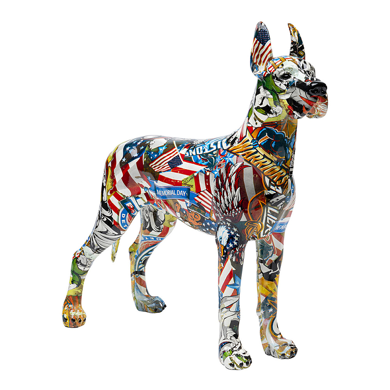 Статуэтка Graffiti Great Dane Поп-Арт Мульти в Перми | Loft Concept 