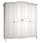 Шкаф белый из массива бука в стиле прованс White Provence варинант исполнения - 1 | Loft Concept в Перми