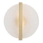 Бра с белым матовым стеклянным плафоном круглой формы Soft Glow Harmony варинант исполнения - 2 | Loft Concept в Перми