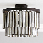 Потолочный светильник с подвесами из перламутра Unique Shine Effect варинант исполнения - 4 | Loft Concept в Перми