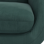 Двухместный диван с обивкой из велюра Belanger Sofa варинант исполнения - 4 | Loft Concept в Перми