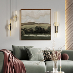 Подвесной светильник с шарообразным плафоном из алебастра и бронзовой декоративной стрекозой Alaris  варинант исполнения - 5 | Loft Concept в Перми