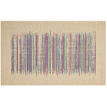 Ковер с геометрическим узором из комбинированного состава Full rhythm варинант исполнения - 1 | Loft Concept в Перми