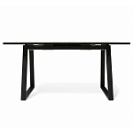 Стол обеденный раздвижной с прямоугольной бежевой столешницей Magali варинант исполнения - 3 | Loft Concept в Перми