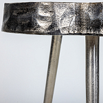 Металлический столик со столешницей в виде слеба Slabby варинант исполнения - 2 | Loft Concept в Перми