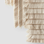 Светло-Бежевое Панно из нитей Palmas Wall Hanging варинант исполнения - 2 | Loft Concept в Перми