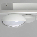 Потолочный светильник овальной формы белого цвета с 4-мя лампами Lunar Pebbles варинант исполнения - 10 | Loft Concept в Перми