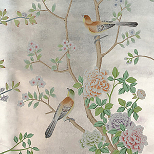 Обои ручная роспись Earlham Tarnished Silver