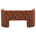 Акцентный Двухместный Диван Leela Оранжевый Орнамент варинант исполнения - 1 | Loft Concept в Перми