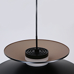 Подвесной светильник черного цвета из металла Obsidian Touch варинант исполнения - 3 | Loft Concept в Перми