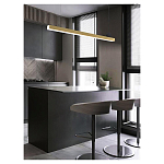 Люстра линейная светодиодная в минималистичном стиле New Age of Light варинант исполнения - 5 | Loft Concept в Перми