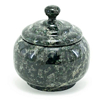 Сахарница из натурального камня Змеевик Stone Sugar Bowls варинант исполнения - 3 | Loft Concept в Перми