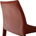 Стул коричневый из искуственной кожи на 4-х ножках Enigma Brown варинант исполнения - 2 | Loft Concept в Перми