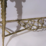 Консоль бронзовая с мраморной столешницей Bronze De Console варинант исполнения - 1 | Loft Concept в Перми